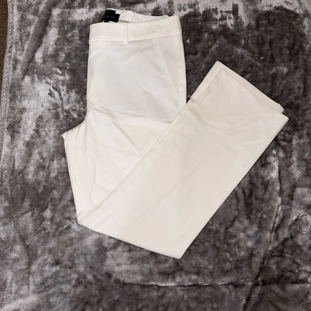 NWOT Talbots Women's Elegant White Pantsuit